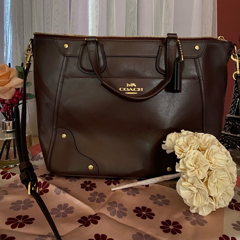 ECU= Last $$ ⬇️⬇️ Coach Leather 👜
